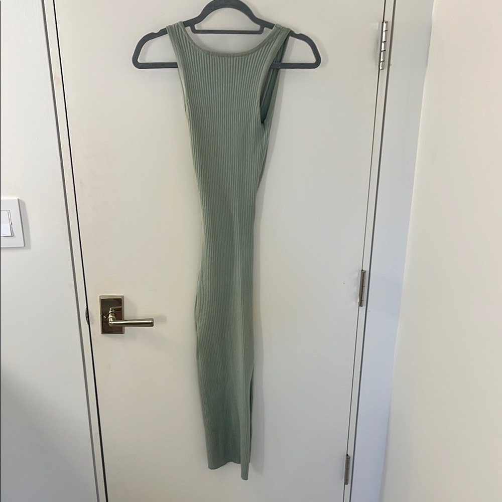 Lucca Couture ‘Amaryllis’ Openback Ribbed Knit Midi Dress - Size S